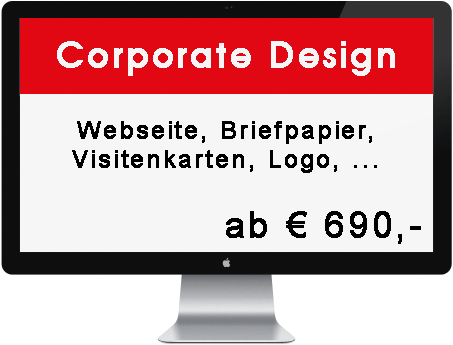 Coporate Design, Webseite, Briefpapier, Visitenkarten